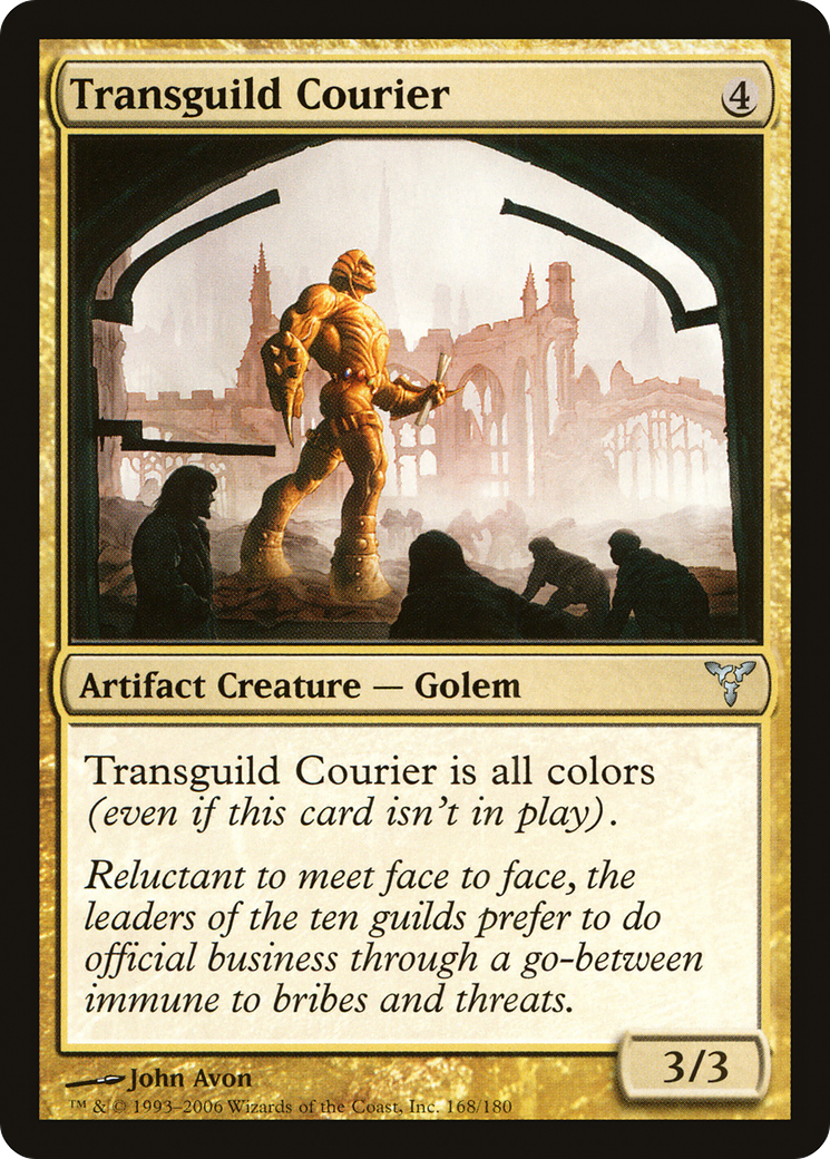 Courrier transguilde (DIS-168) - Dissension Foil 