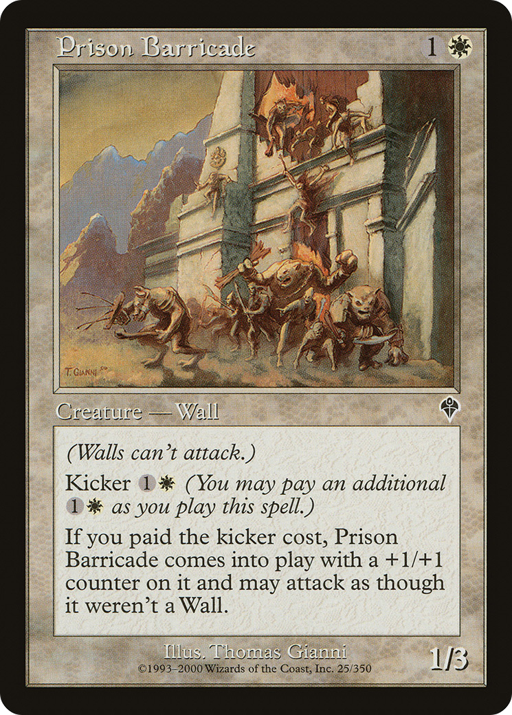Barricade de la prison (INV-025) - Invasion 