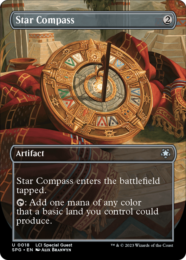Star Compass (SPG-018) - Invités spéciaux (sans bordure) 