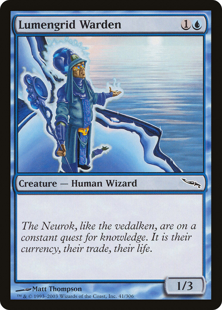 Gardien de Lumengrid (MRD-041) - Mirrodin Foil 