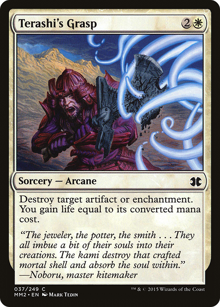 Terashi's Grasp (MM2-037) - Modern Masters 2015 Foil