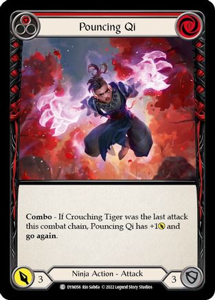 Qi bondissant (rouge) (DYN056) - Dynastie 