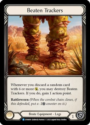 Les traqueurs battus (DYN006) - Dynasty Cold Foil 