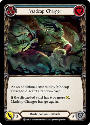 Chargeur Madcap (bleu) (DYN018) - Dynasty Rainbow Foil 