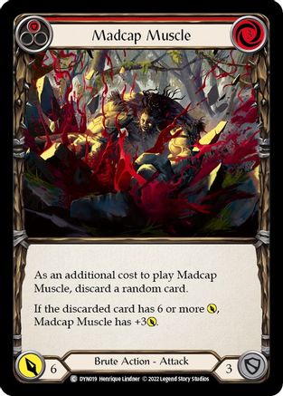 Madcap Muscle (rouge) (DYN019) - Dynasty 