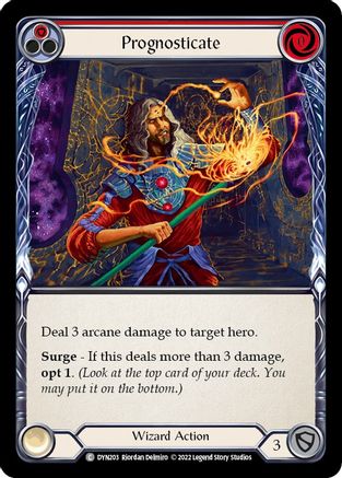 Pronosticate (Rouge) (DYN203) - Dynastie 
