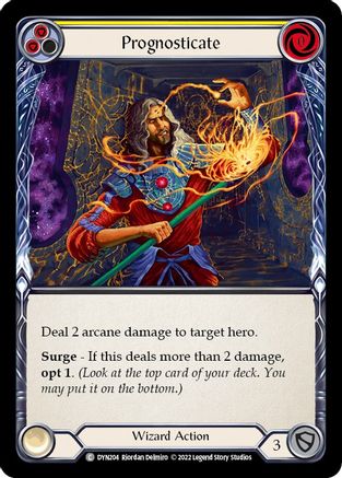 Pronosticate (Jaune) (DYN204) - Dynastie 