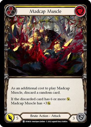 Muscle Madcap (jaune) (DYN020) - Dynasty 