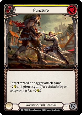 Perforation (jaune) (DYN080) - Dynasty 