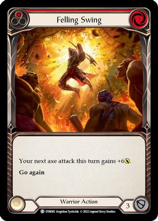 Balançoire d'abattage (rouge) (DYN082) - Dynasty Rainbow Foil 