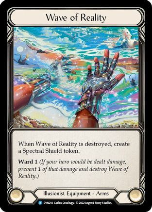 Vague de réalité (DYN214) - Feuille arc-en-ciel Dynasty 