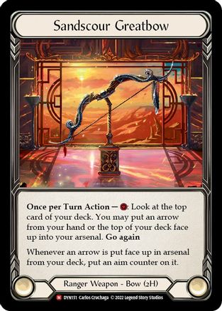 Grand arc de Sable (DYN151) - Dynastie 