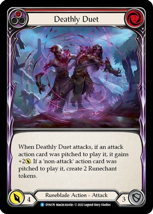 Duo mortel (rouge) (DYN176) - Dynasty 