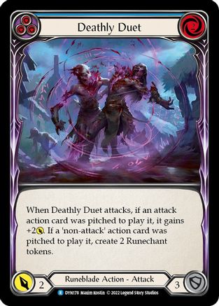 Duo mortel (bleu) (DYN178) - Dynasty 