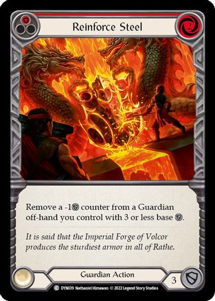 Acier renforcé (rouge) (DYN039) - Dynasty 