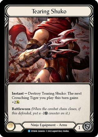 Shuko déchirant (DYN046) - Dynasty Cold Foil 