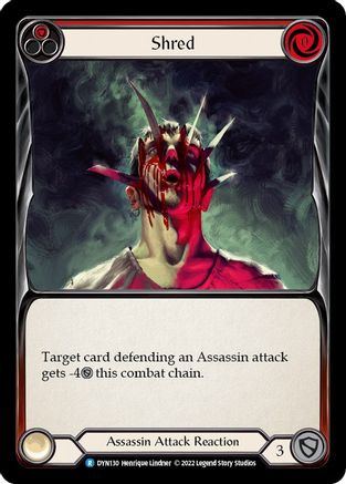 Shred (Rouge) (DYN130) - Dynastie 