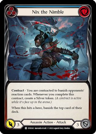 Nix l'Agile (Bleu) (DYN141) - Dynastie 