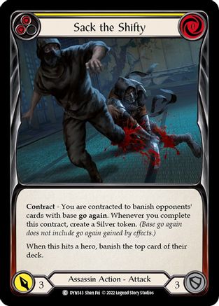 Saccage le Shifty (Jaune) (DYN143) - Dynasty 