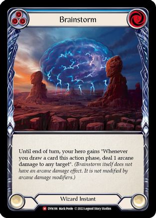 Brainstorm (DYN196) - Feuille arc-en-ciel Dynasty 