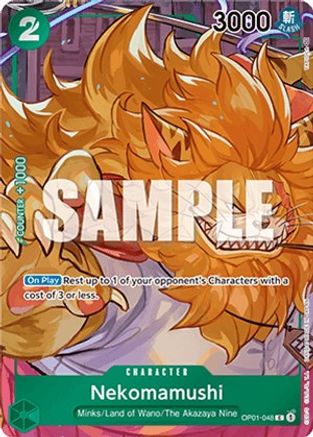 Nekomamushi (Boîte) (OP01-048) - Romance Dawn Foil 