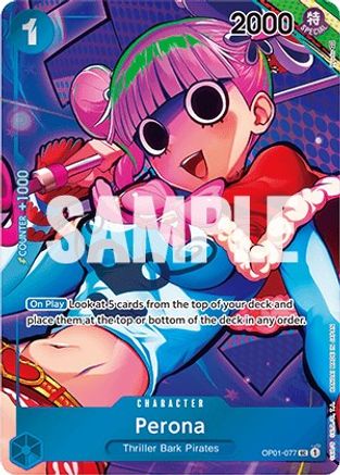 Perona (Boîte) (OP01-077) - Romance Dawn Foil 