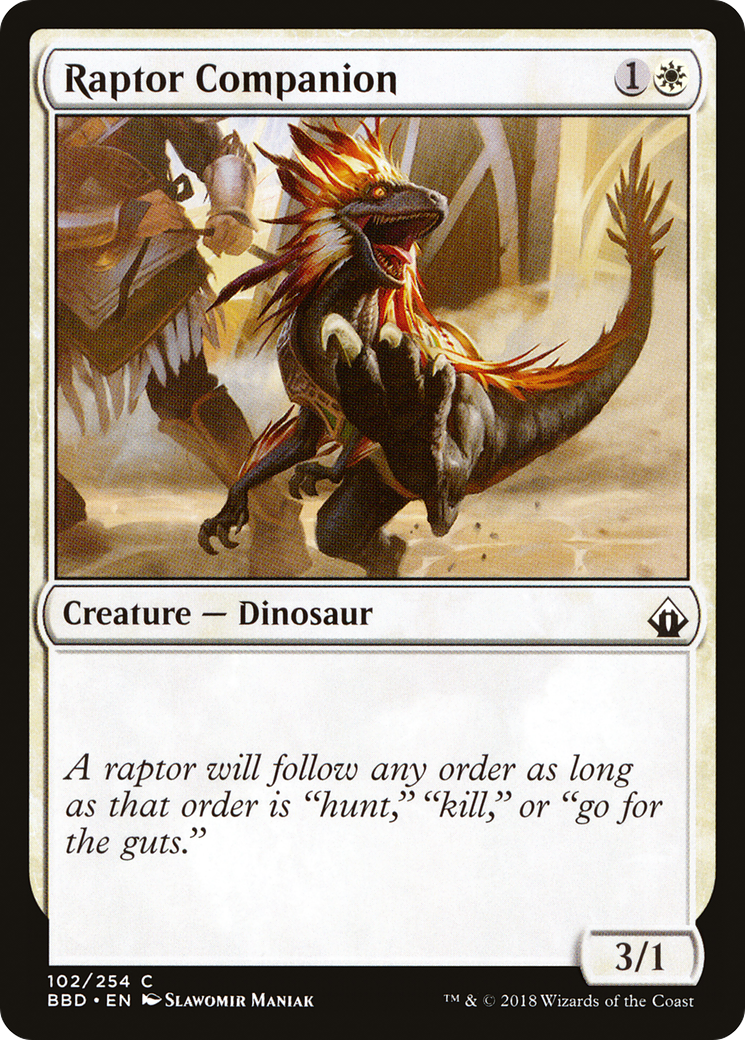 Compagnon Raptor (BBD-102) - Battlebond 