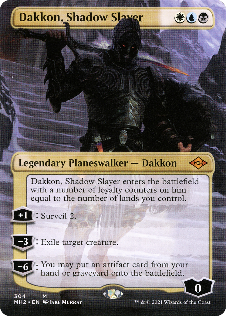 Dakkon, Tueur d'Ombres (MH2-304) - Modern Horizons 2 (Sans Frontières) 