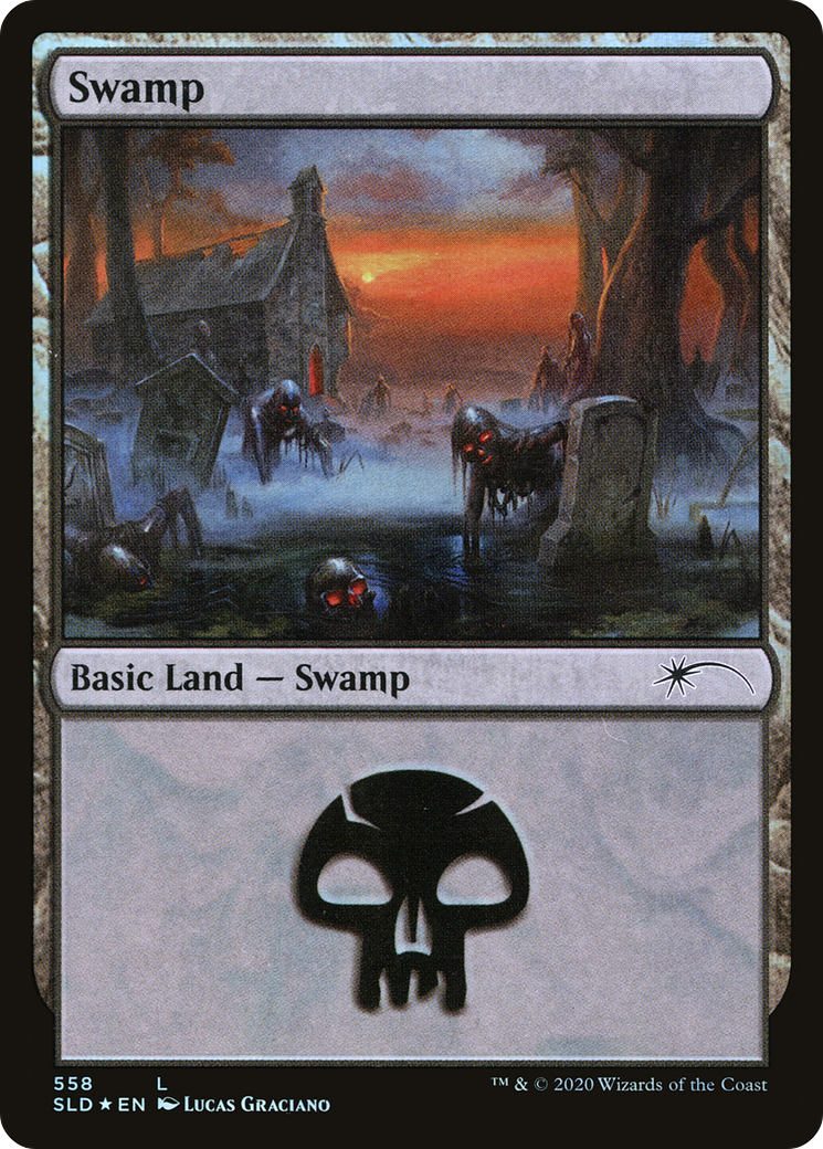 Swamp (558) (SLD-558) - Secret Lair Drop Foil
