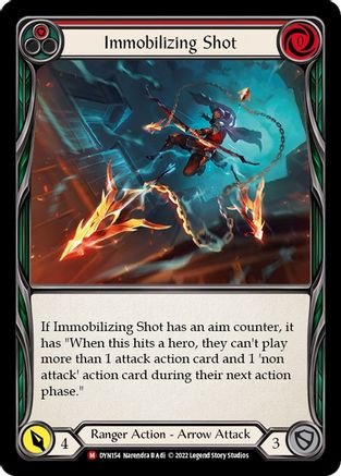 Tir immobilisant (DYN154) - Dynasty Rainbow Foil 