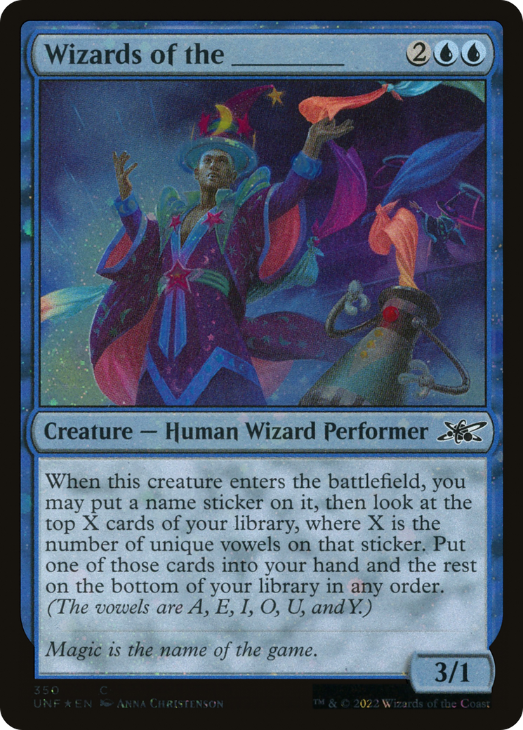 Les sorciers du _____ (UNF-350) - Unfinity Foil