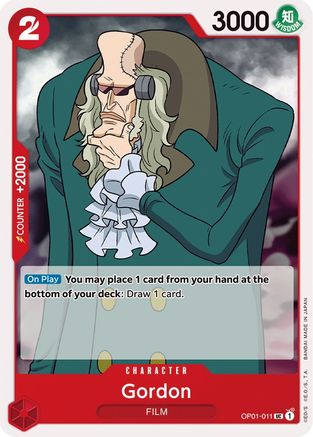 Gordon (OP01-011) - Romance Dawn 