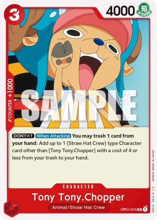 Tony Tony.Chopper (OP01-015) - Romance Dawn 