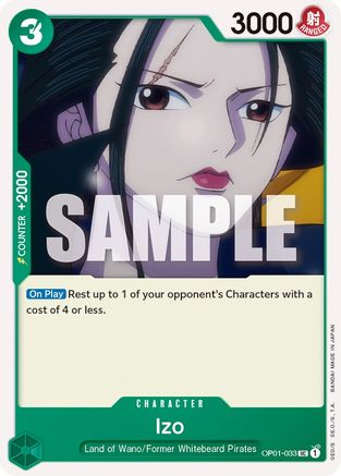 Izo (OP01-033) - Romance Dawn 