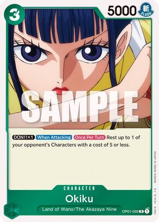 Okiku (OP01-035) - Film Romance Dawn 