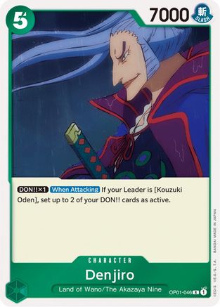 Denjiro (OP01-046) - Romance Dawn Foil 
