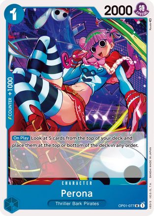 Perona (OP01-077) - L'aube de la romance 