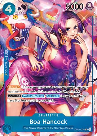Boa Hancock (Parallel) (OP01-078) - Romance Dawn Foil