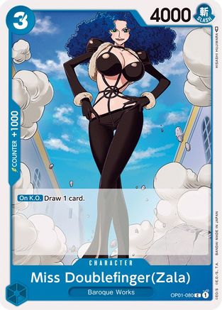 Miss Doublefinger (Zala) (OP01-080) - Romance Dawn 