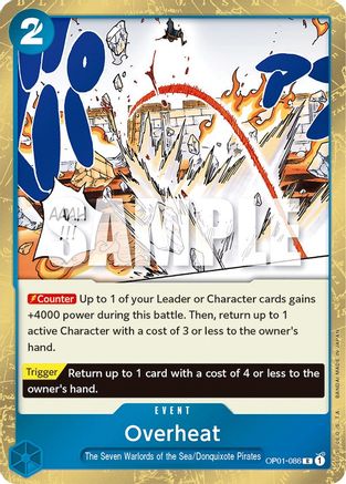 Surchauffe (OP01-086) - Romance Dawn Foil 