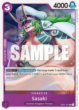 Sasaki (OP01-101) - Romance Dawn 