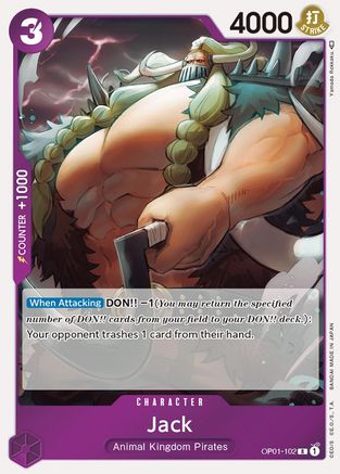 Jack (OP01-102) - Romance Dawn Foil 