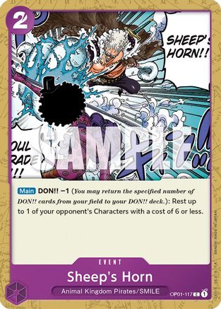 Corne de mouton (OP01-117) - Romance Dawn 