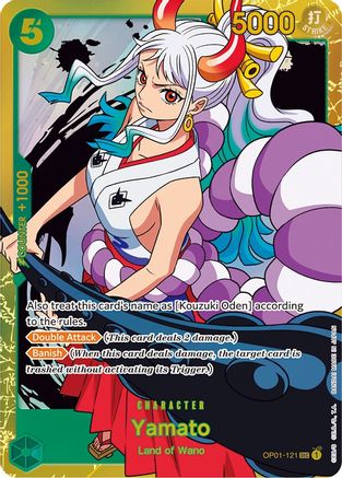 Yamato (OP01-121) - Romance Dawn Foil 