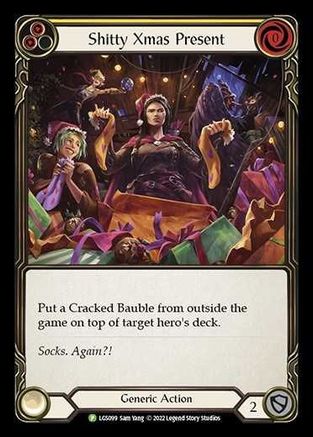 Cadeau de Noël merdique - LGS099 (LGS099) - Chair et sang : cartes promotionnelles arc-en-ciel 