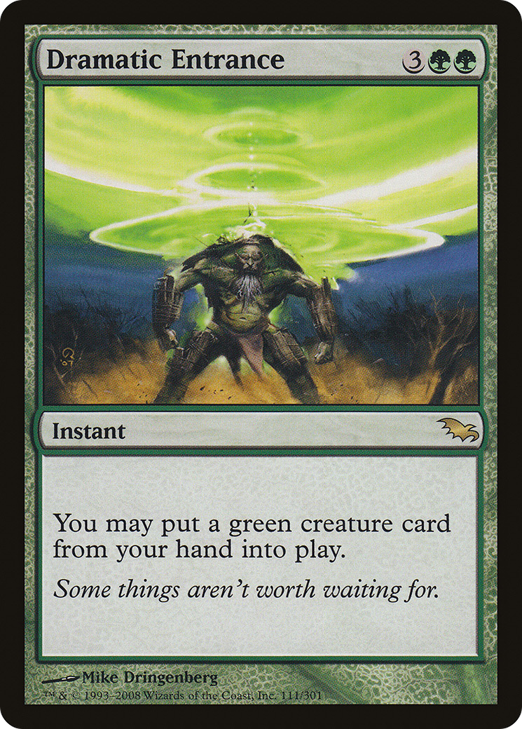 Entrée dramatique (SHM-111) - Shadowmoor Foil 
