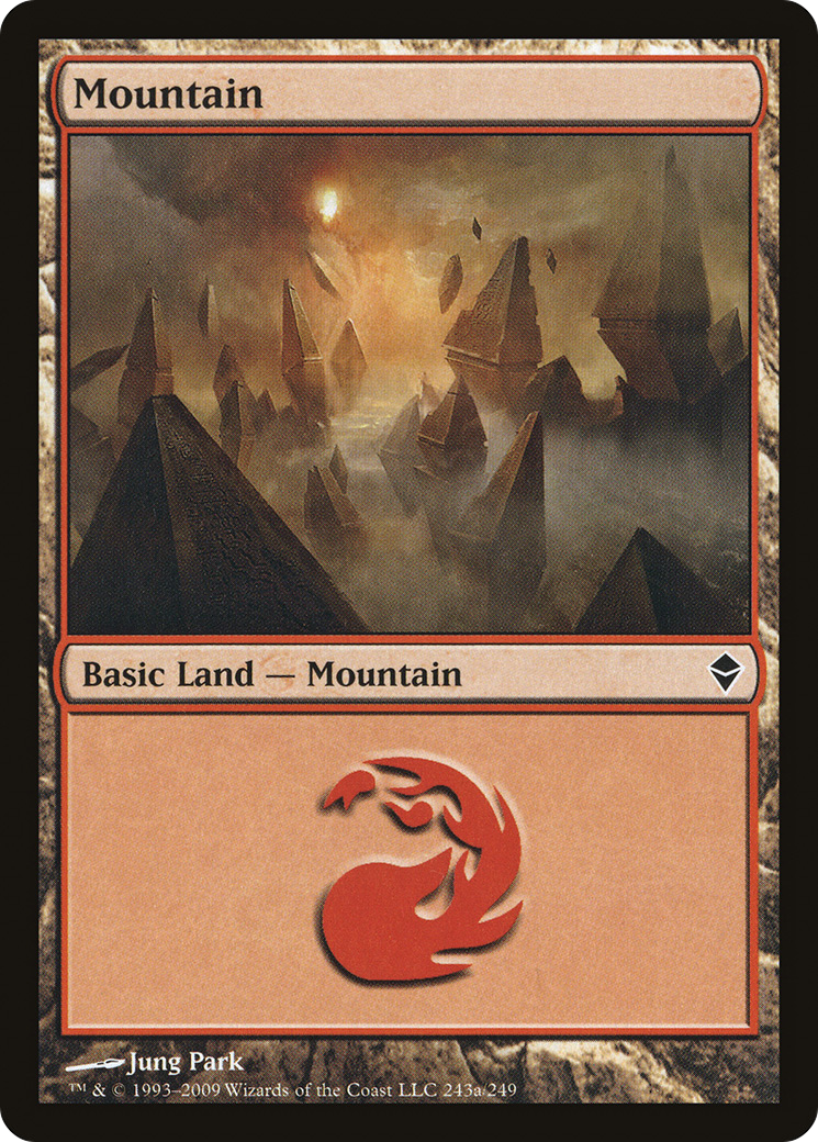 Mountain (ZEN-243A) - Zendikar