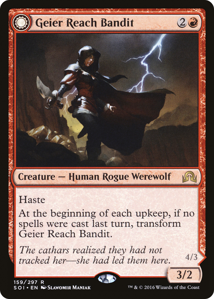 Bandit Geier Reach // Vildin-Pack Alpha (SOI-159) - Shadows over Innistrad : (Transformation double face) Foil 