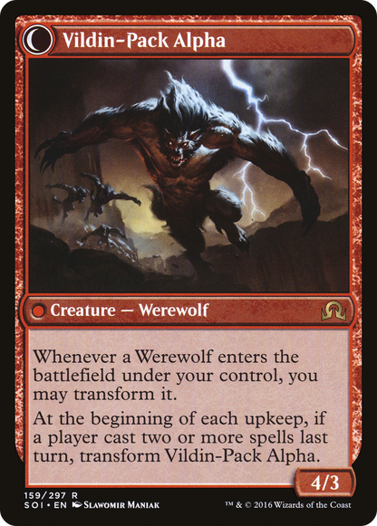 Bandit Geier Reach // Vildin-Pack Alpha (SOI-159) - Shadows over Innistrad : (Transformation double face) Foil 