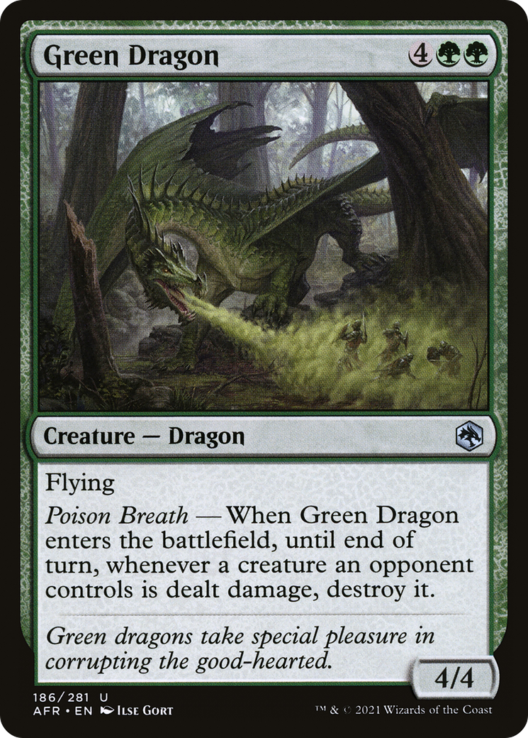 Green Dragon (AFR-186) - Adventures in the Forgotten Realms